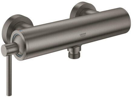 GROHE Atrio Douchekraan - Mengkraan - 15 cm hartafstand - Hard Graphite geborsteld (mat antraciet)