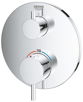 GROHE Atrio inbouw mengkraan thermostatisch zonder omstel chroom 24134003 Chroom glans