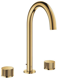 GROHE Atrio private collection wastafelkraan - L-size - 3gats - opbouw - cool sunrise 20595GL0 Cool sunrise glans (goud)