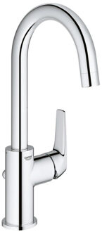 GROHE Badkamerkraan - GROHE Start Flow - Eéngreepsmengkraan - Maat L - Chroom - Waterbesparend - 23811000