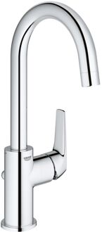 GROHE Badkamerkraan - GROHE Start Flow - Eéngreepsmengkraan - Maat L - Chroom - Waterbesparend - 23811000