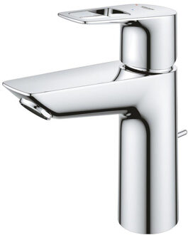 GROHE BauLoop 1-gats wastafelkraan M-size m. waste chroom