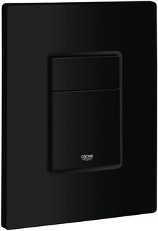 GROHE Bedieningspaneel Even - Kunststof - Mat Zwart - Tweeknops - 16,6x10,7cm