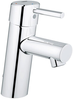 GROHE Concetto 1 gats wastafelkraan met inzinkbare ketting met 28mm ES cartouche chroom 2338110E