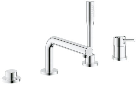 GROHE Concetto afbouwdeel voor 4-gats badrandkraan chroom 19576002 Chroom glans