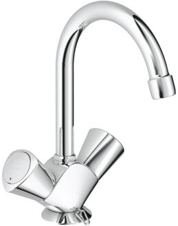 GROHE Costa-S Wastafelkraan - Met ketting - Chroom