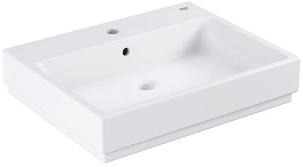 GROHE Cube Ceramic wastafel - Keramiek -  60 x 49 cm - Met antibacteriële afwerking - Wit