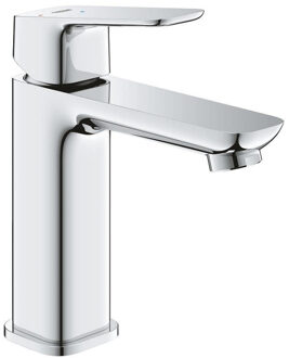 GROHE Cubeo 1-gats wastafelkraan m-size gladde body met afvoerplug chroom 1017570000