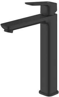 GROHE Cubeo Wastafelmengkraan - XL-size - uitloop 16.1cm - opbouw - zwart mat 1017292430