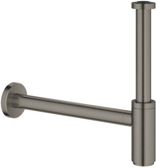 GROHE designsifon 1 1/4 minimalistisch brushed hard graphite