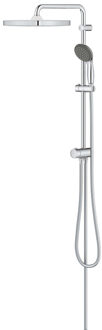 GROHE douchekolom met handmatige omvormer Vitulio Start 250, douchekop 250 mm, douche 1 jet, 26698000