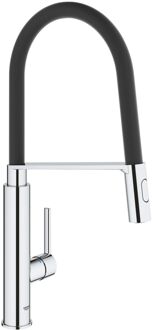 GROHE Eéngreeps wastafelmengkraan - Superstaal