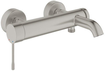 GROHE Essence Badkraan m. omstel m. koppelingen Supersteel 25250DC1 Supersteel geborsteld (RVS)