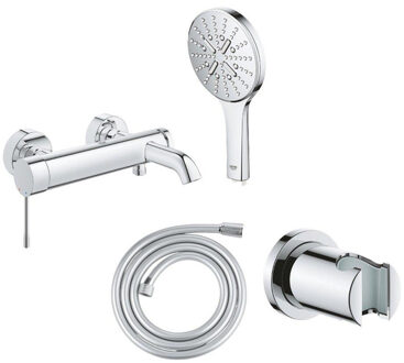 GROHE Essence Badset - badkraan - handdouche - handdouchehouder - doucheslang - chroom SW656558/SW471471/430172/SW862641