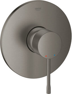 GROHE Essence inbouw douchekraan - Opbouwdeel - 1 uitgang - Geborsteld hard graphite (mat antraciet)