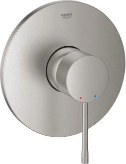 GROHE Essence inbouw douchekraan - Opbouwdeel - 1 uitgang - RVS