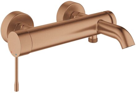 GROHE Essence New Badkraan - Mengkraan - 15 cm hartafstand -  Warm sunset geborsteld (mat brons)