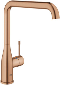 GROHE Essence New keukenkraan - Hoge uitloop - Warm Sunset geborsteld (mat brons)