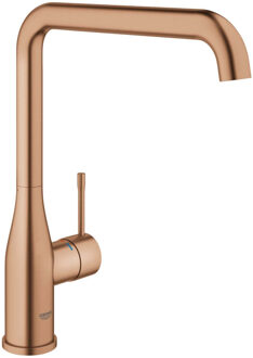 GROHE Essence New keukenkraan - Hoge uitloop - Warm Sunset geborsteld (mat brons)