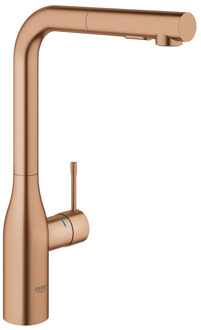 GROHE Essence New keukenkraan – uittrekbare handdouche - warm sunrise geborsteld - 30270DL0