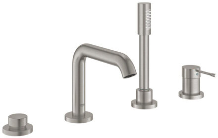 GROHE Essence New Viergats Badrandcombinatie - SuperSteel