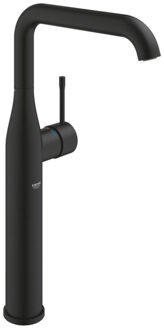 GROHE Essence New wastafelkraan XL-size met hoge draaibare uitloop phantom black - zwart mat