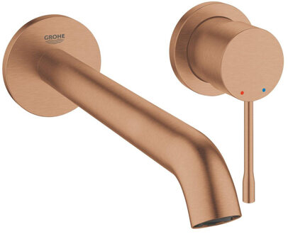 GROHE Essence Wastafelkraan Inbouw - uitloop 23cm - L-size - Brushed Warm Sunset 29193DL1 Warm Sunset geborsteld (koper)
