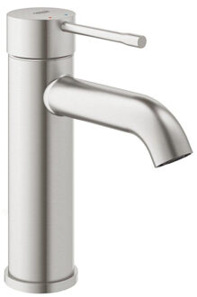 GROHE Essence waterbesparende wastafelkraan S-size m. gladde body Supersteel 24172DC1 Supersteel geborsteld (RVS)