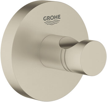 GROHE Essentials badjashaak - Handdoekhaak - Geborsteld nikkel