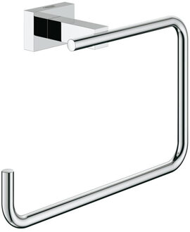 GROHE Essentials Cube handdoekring chroom