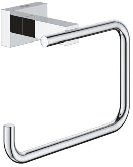 GROHE Essentials Cube Toiletrolhouder - zonder deksel - chroom - 40507001