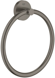 GROHE Essentials Handdoekring Zwart