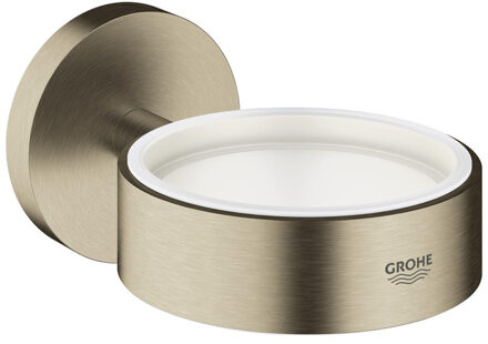 GROHE Essentials Houder voor zeepdispenser of glas - Wandbevestiging - Nikkel geborsteld (mat)