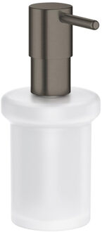 GROHE Essentials zeepdispenser glas zonder houder brushed hard graphite