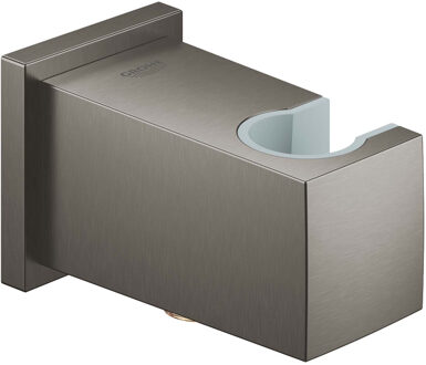 GROHE Euphoria Cube Douche wandaansluitbocht met wandhouder - Hard Graphite - 26370AL0