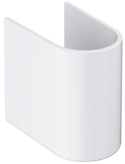 GROHE Euro Ceramic sifonkap voor wastafel, hangend, Glanzend porselein, Alpine Wit