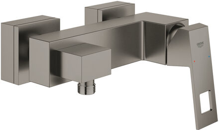GROHE Eurocube eengreeps douchemengkraan voor wandmontage, geborsteld hard graphite