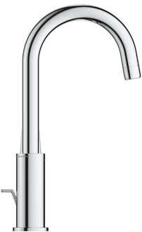 GROHE Euroeco Wastafelmengkraan - l-size - met trekwaste - chroom 24272001