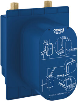 GROHE Eurosmart Cosmopolitan E Inbouwbox met thermostaat Chroom