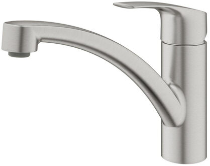 GROHE Eurosmart Keukenkraan - draaibare uitloop - supersteel geborsteld 33281dc3 Supersteel geborsteld (RVS)