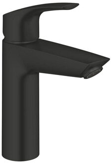 GROHE Eurosmart Wastafelmengkraan - M-size - zonder waste - matte black 233242433 Zwart mat