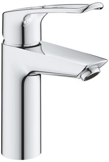 GROHE Eurosmart waterbesparende opbouw wastafelmengkraan M-size met metalen open hendel chroom 23981003