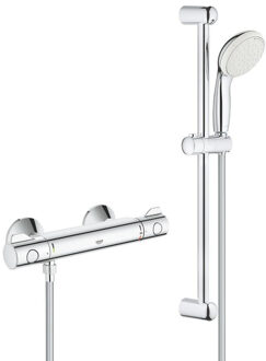 GROHE Grohtherm 800 Thermostatische Douchekraan - met comfort doucheset - 60cm - 34565001