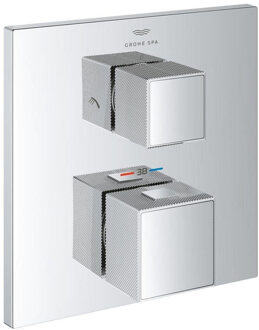 GROHE Grohtherm cube afdekset thermostaat m/omstel chroom 24428000