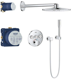 GROHE Grohtherm SmartControl doucheset - Inbouw regendouche - ø 31 cm - Met mengkraan - 34709000