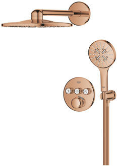 GROHE Grohtherm smartcontrol Perfect showerset compleet warm sunset 34863da0 Warm sunset glans (koper)