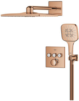 GROHE Grohtherm smartcontrol Perfect showerset compleet warm sunset 34864da0 Warm sunset glans (koper)