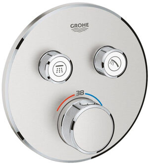 GROHE Grohtherm SmartControl Thermostatiche Douchekraan - Inbouw - Met omstelling - RVS (supersteel)