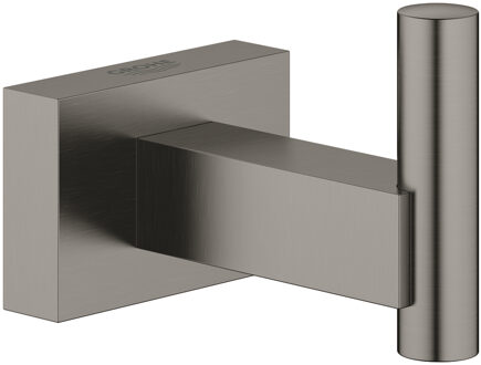 GROHE Haak GROHE Essentials Cube Hard Graphite Geborsteld Grafiet