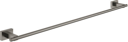 GROHE Handdoekhouder GROHE Essentials Cube 600 Mm Hard Graphite Geborsteld Grafiet